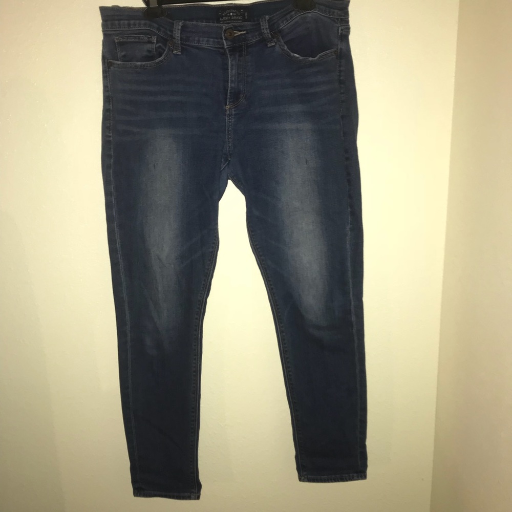 Lucky Brand Charlie Skinny Sz 14